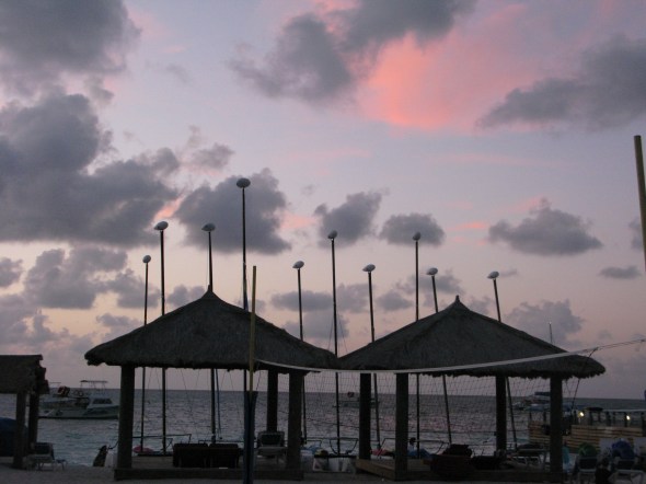 Turks and Caicos st sunset